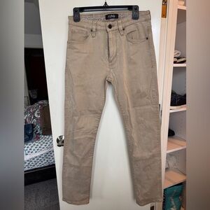 Heritage Men's Slim Fit Tan Jeans